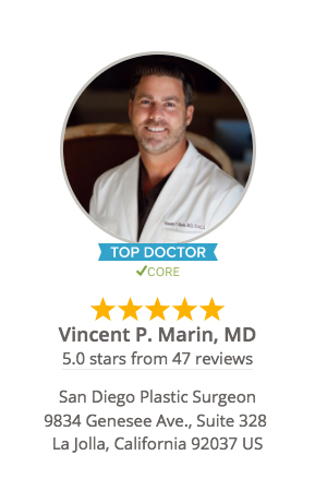 Dr. Vincent Marin Listed as Top Doctor on RealSelf.Com